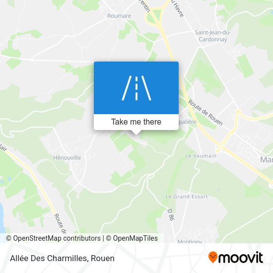 Allée Des Charmilles map