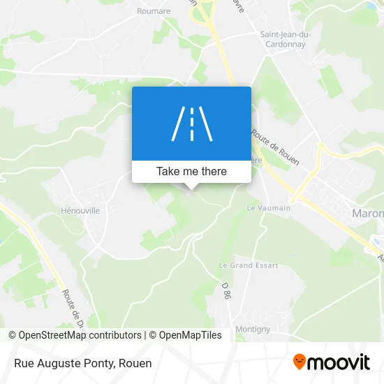 Rue Auguste Ponty map