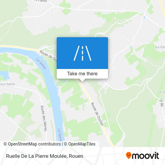 Ruelle De La Pierre Moulée map