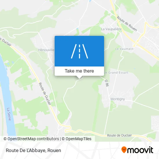 Route De L'Abbaye map