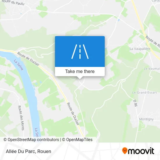Allée Du Parc map
