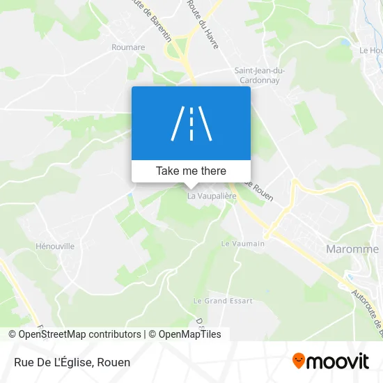 Rue De L'Église map