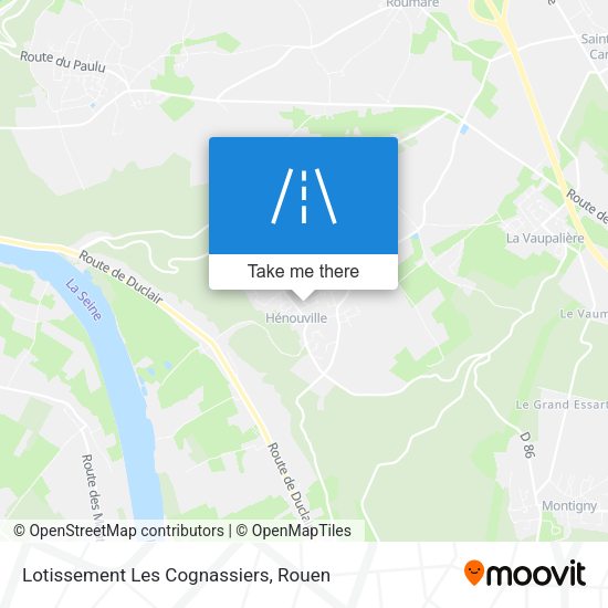 Lotissement Les Cognassiers map