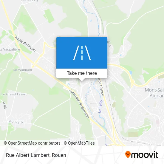 Rue Albert Lambert map