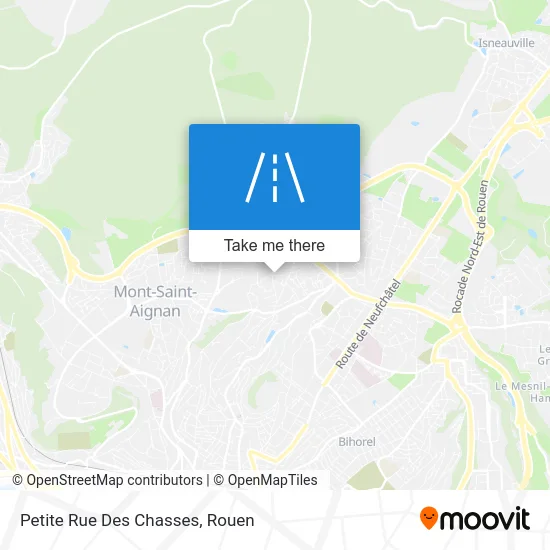 Petite Rue Des Chasses map