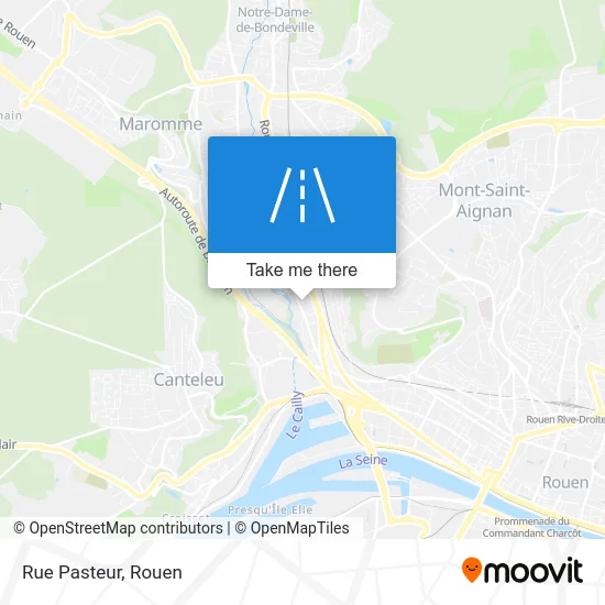 Rue Pasteur map