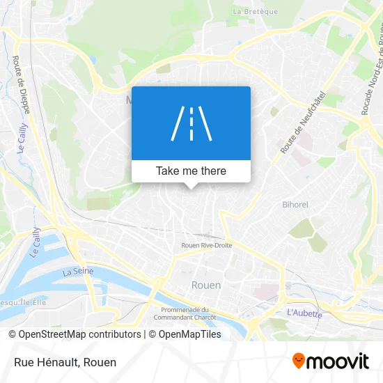 Rue Hénault map