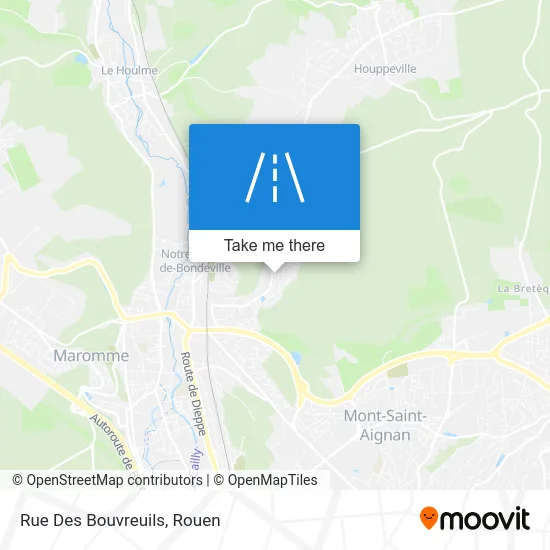 Rue Des Bouvreuils map