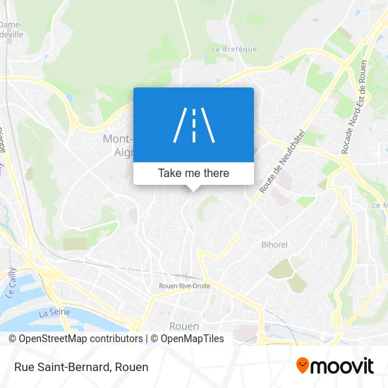 Rue Saint-Bernard map