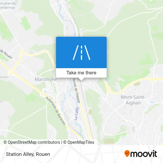 Impasse De La Gare map