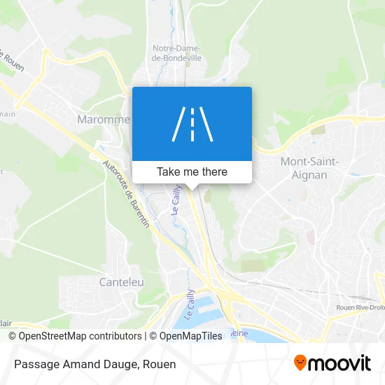 Passage Amand Dauge map