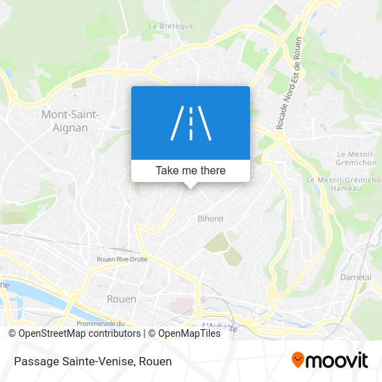 Passage Sainte-Venise map