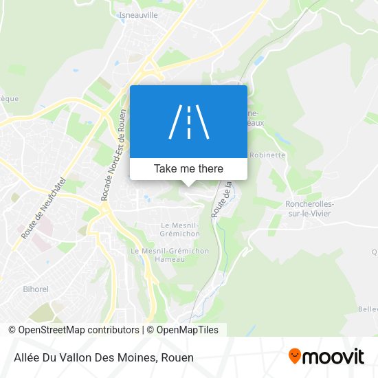 Allée Du Vallon Des Moines map