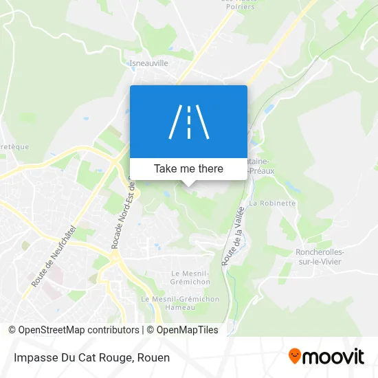 Impasse Du Cat Rouge map