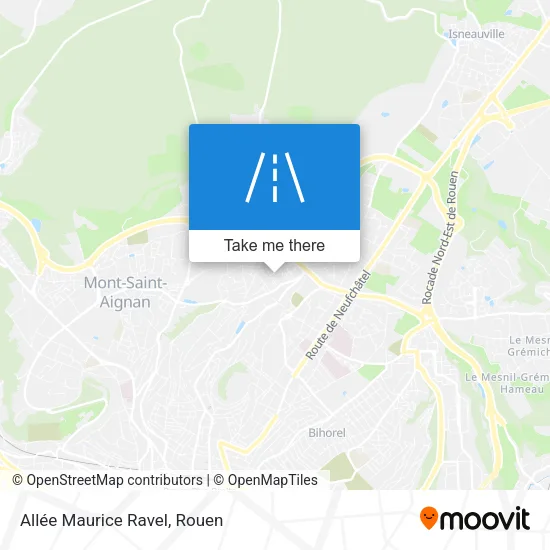 Allée Maurice Ravel map