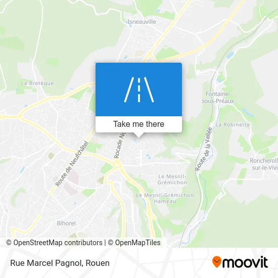 Rue Marcel Pagnol map