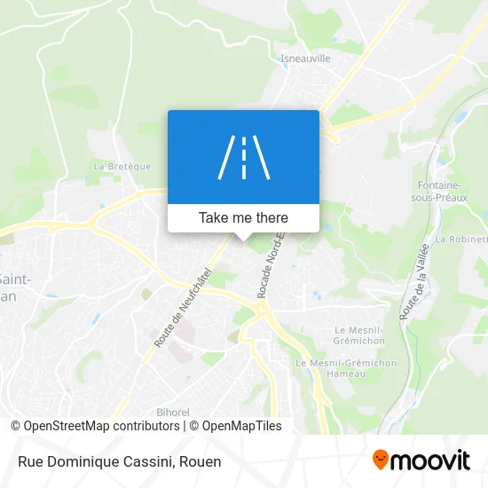 Rue Dominique Cassini map