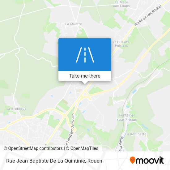 Rue Jean-Baptiste De La Quintinie map