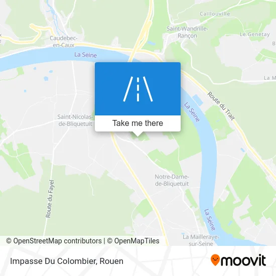 Impasse Du Colombier map