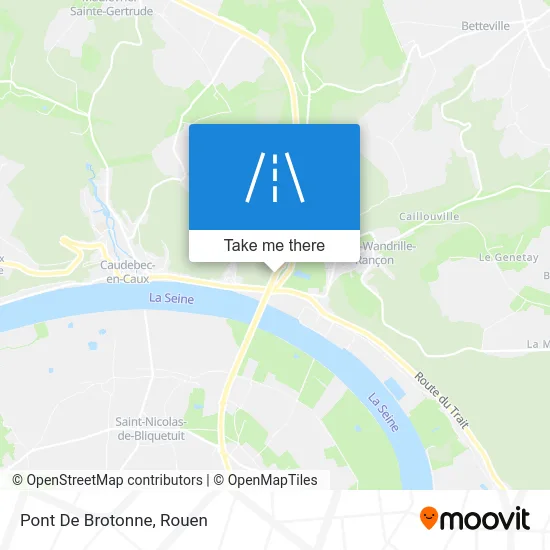 Pont De Brotonne map
