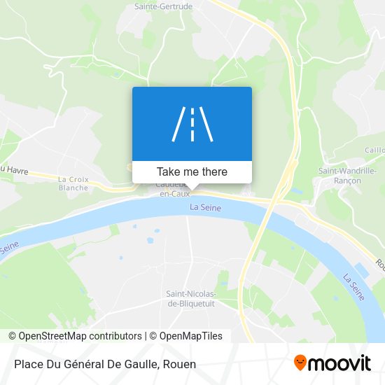Place Du Général De Gaulle map