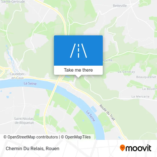 Chemin Du Relais map