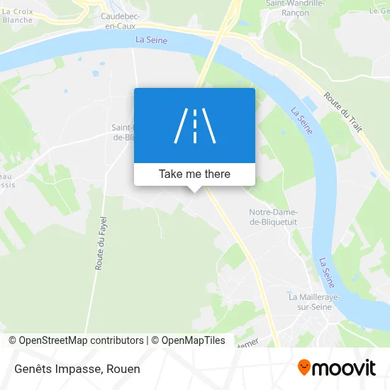 Impasse Des Genêts map