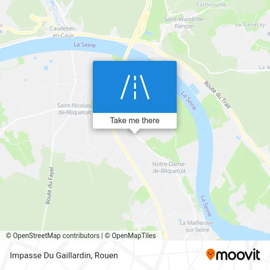 Impasse Du Gaillardin map