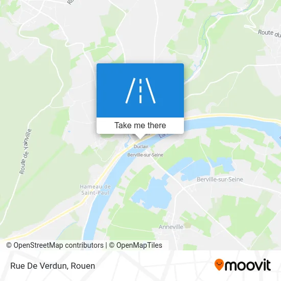Rue De Verdun map