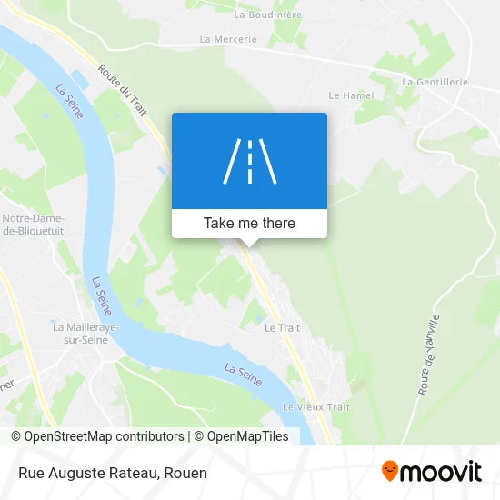 Rue Auguste Rateau map