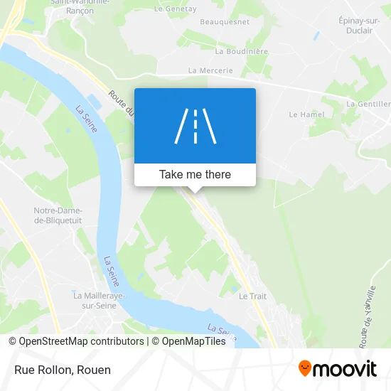 Rue Rollon map