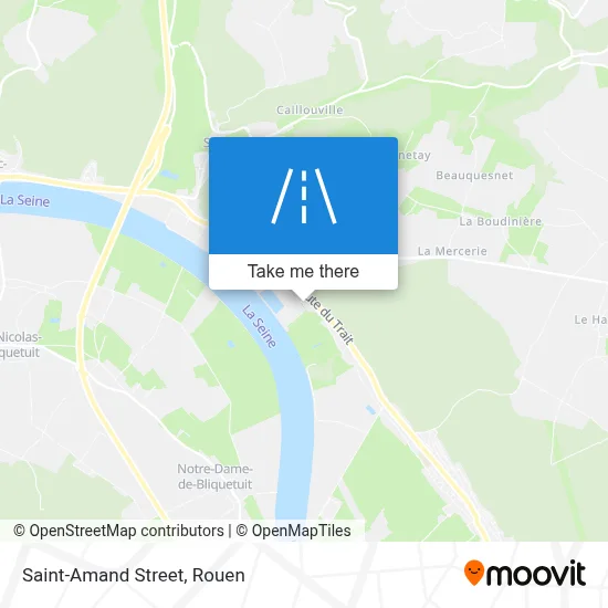 Mapa Rue Saint-Amand