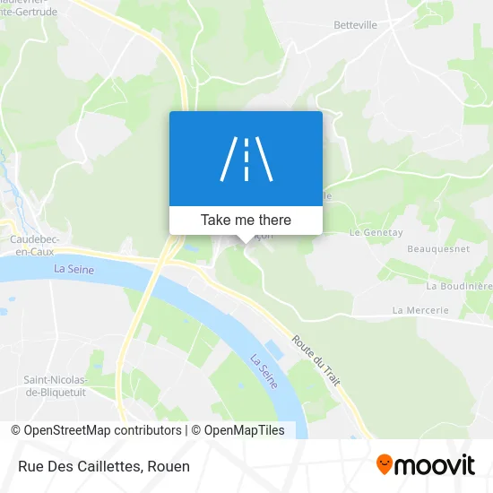 Rue Des Caillettes map