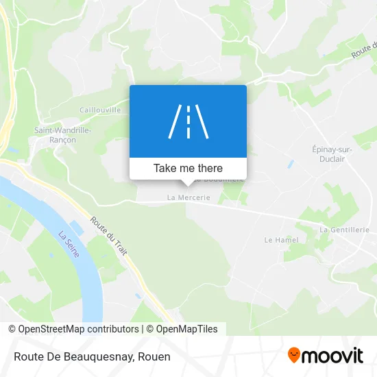 Route De Beauquesnay map