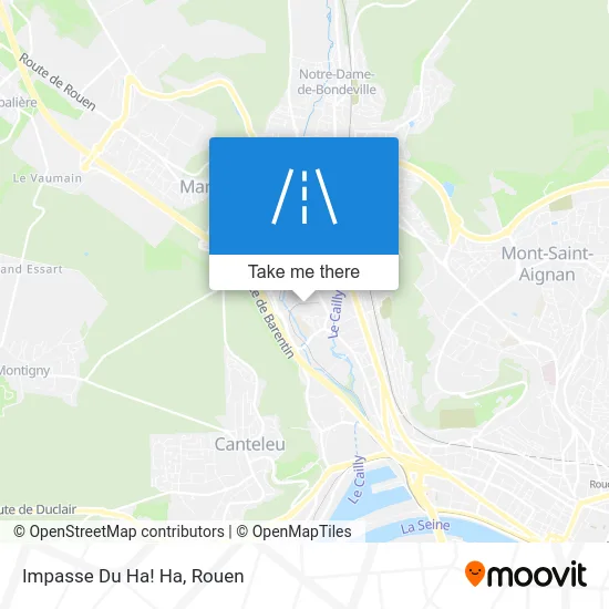 Impasse Du Ha! Ha map