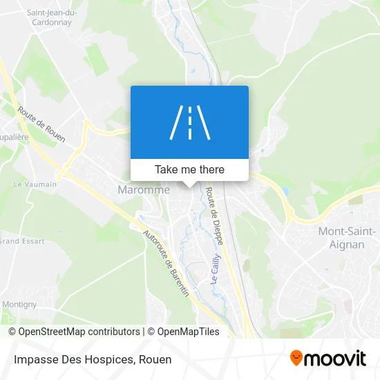 Impasse Des Hospices map