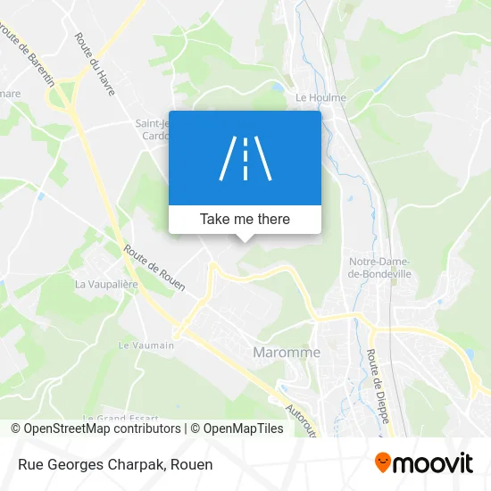 Rue Georges Charpak map