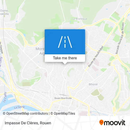Impasse De Clères map