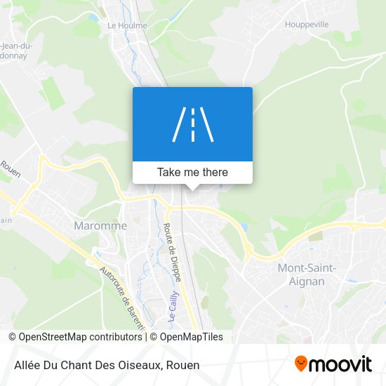 Allée Du Chant Des Oiseaux map