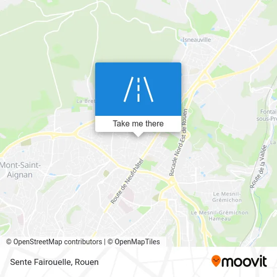 Sente Fairouelle map