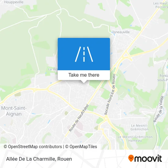 Allée De La Charmille map