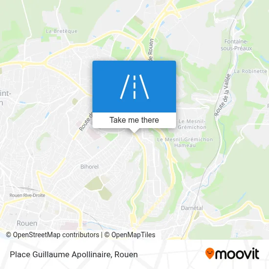 Place Guillaume Apollinaire map