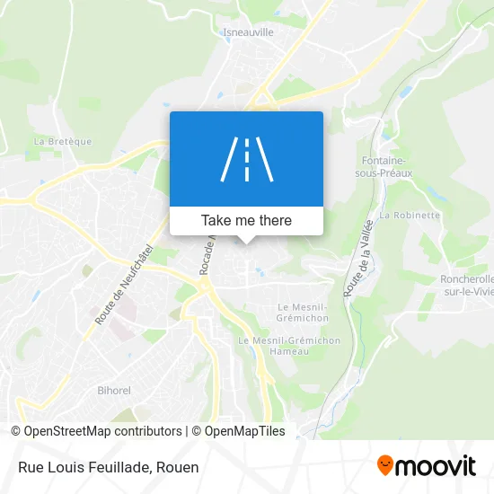 Mapa Rue Louis Feuillade