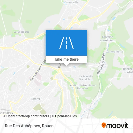 Rue Des Aubépines map