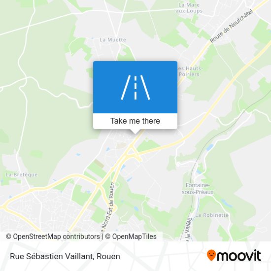 Rue Sébastien Vaillant map