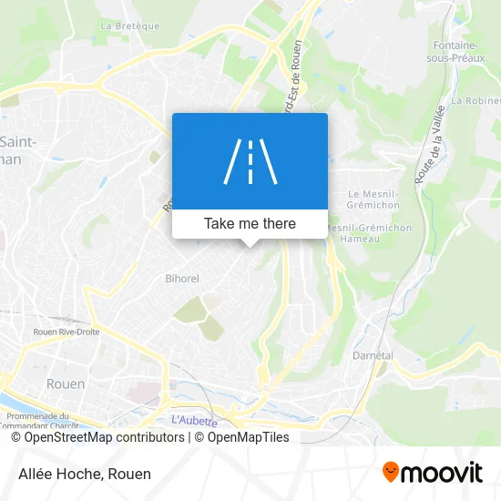 Allée Hoche map