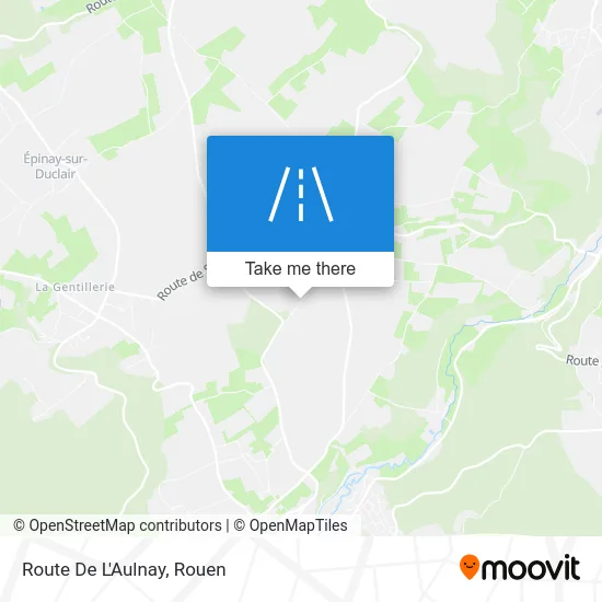 Route De L'Aulnay map