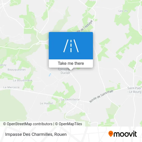 Impasse Des Charmilles map