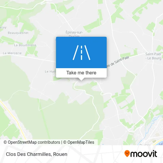Clos Des Charmilles map