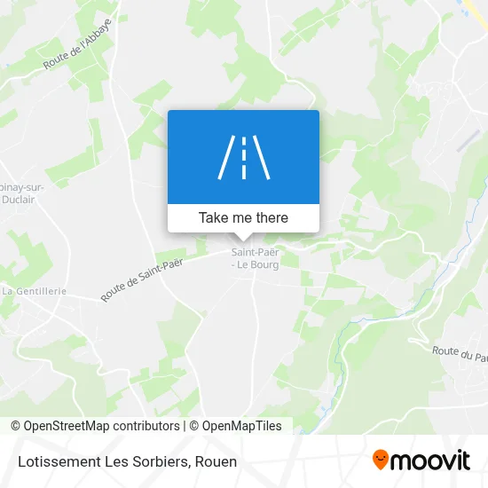 Lotissement Les Sorbiers map